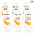 Jergens Ultra Healing Moisturizer for Dry Skin, Hand and Body Lotion, with Hydralucence Blend, Vitamins C, E and B5, 3 Oz, Pack of 8
