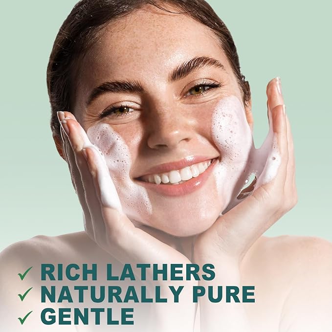 Yoken Pure Castile Liquid Soap Organic (EWG Verified, Unscented, 8 OZ), Made with Organic Oils, No Added Fragrance, Vegan, Castile Soap Liquid for Face, Laundry, Dishes, Sensitive Skin, Travel soaps