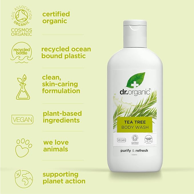 Organic Doctor Organic Tea Tree Body Wash, 8.5 fl.oz.