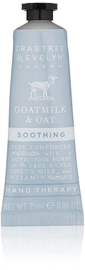 Crabtree & Evelyn Goatmilk and Oat Soothing Hand Cream Therapy, 0.86 oz