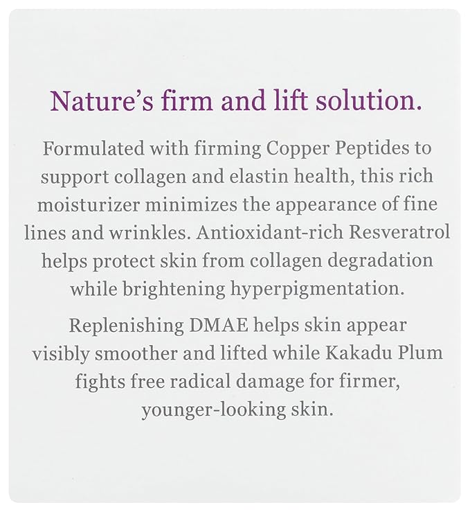 DERMA-E Firm + lift , DMAE Moisturizer Alpha Lipoic Acid & C-Ester, 2oz