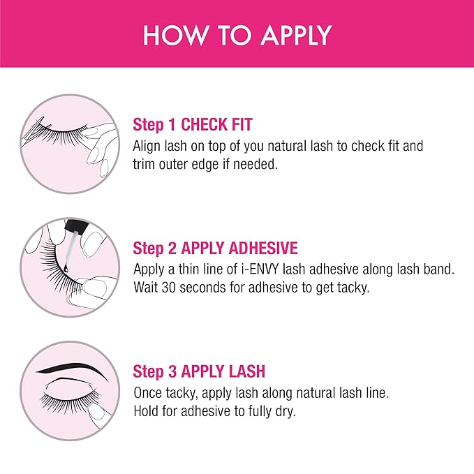i•ENVY 15 Pairs Demi Wispies False Lashes (3 Pack), Premium Quality 100% Human Hair, Fluffy Feathered Eyelashes with Volume & Curl, Natural Look, Lightweight, Comfortable, Reusable for Everyday Wear