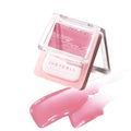 JUDYDOLL Glow Blush Balm,85% Essence-Infused,Hydrating, Buildable&Non-Patchy Cheek Color with Puff,Dewy Finish,Lightweight Blush for Cheeks, Cool Toned Blush (02 Spring Blossom)