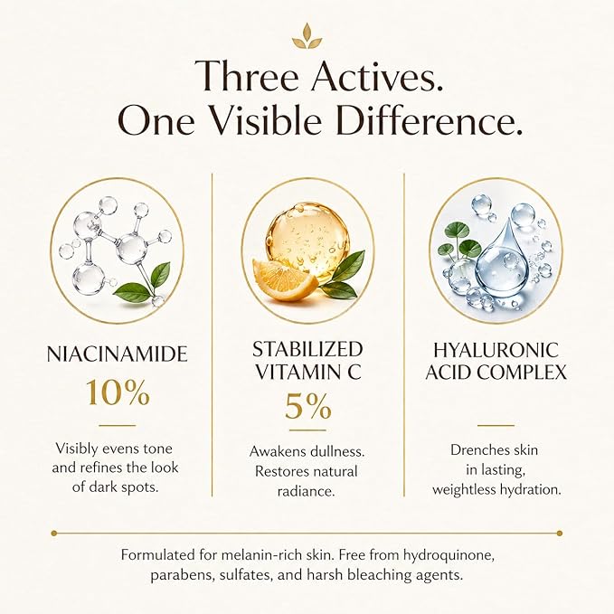 IYASA Brightening Cream for Face & Body, 5% Vitamin C & 10% Niacinamide, Water-Based Moisturizer Evens Tone & Revives Dull Skin, Clean, Vegan, Cruelty-Free, Sensitive Skin-Safe, 16 oz.