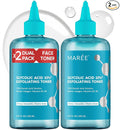 MAREE Toner Glycolic Acid Exfoliating Toner for Face 2 PACK Acido Glicolico para Manchas