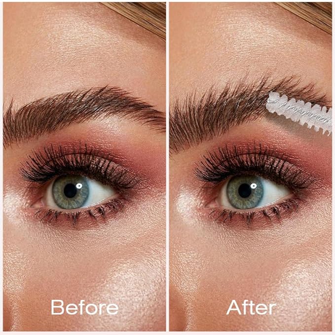 Clear Eyebrow Gel Waterproof Long Lasting Brow Fixing Gel Liquid Eyebrow Styling Brow Enhancer for Eye Brows Lift & Freeze