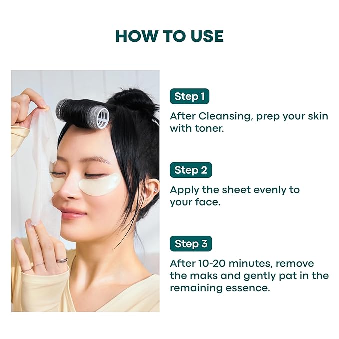 Vita C Jelly Mask - Korean Skin Care for Dark Spots, Brightening, Wrinkles, Elasticity, Hydrating with Vitamin C & Retinol, Biodegradable sheet, 10 ea