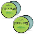 Pumice Valley Foot Balm Cream for Dry Cracked Heels and Feet - Natural Foot Moisturizer Balm for Calluses and Dry Feet Treatment (2 Pack Rosemary)