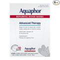 Aquaphor Repairing Hand Masks, Moisturizing Gloves for Dry Hands, Moisturizer for Dry Skin with Avocado Oil and Shea Butter, Pack of 6