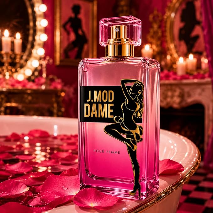 La Dame Pour Femme Eau de Parfum for Women - Floral Perfume with Orange, Grenadine and Rose - Long Lasting Unconventional French Fragrance Spray, 3.4 Fl Oz / 100 ml
