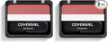 COVERGIRL Cheekers Blendable Powder Blush Rock 'n Rose, .12 oz (packaging may vary) (Pack of 2)