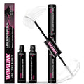 Lash Cluster Glue Lash Bond and Seal Waterproof, White Eyelash Glue for Eyelash Clusters Long-Lasting Eyelash Adhesive at Home（5ml+5ml）
