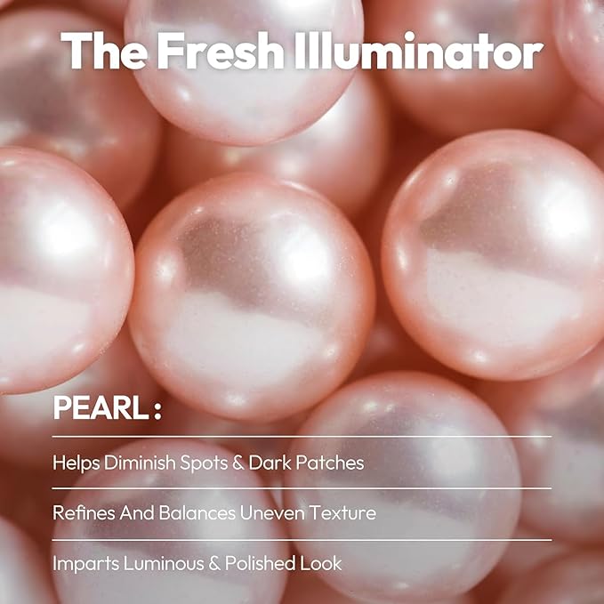 LAPCOS Pearl Sheet Mask - Revitalizing & Refining Face Masks with Rice Ferment - Refines Uneven Texture & Dark Spots - Highly Breathable Eucalyptus-derived Tencel Sheet - Korean Skin Care (Pack of 10)