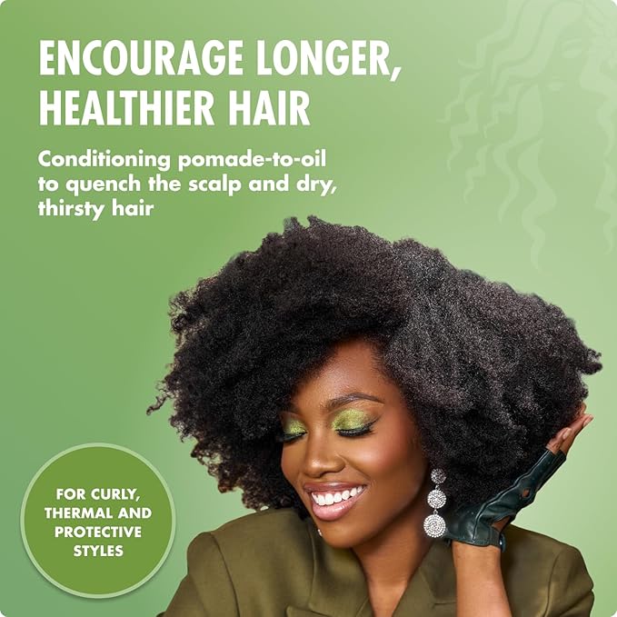 Mielle Organics Rosemary & Mint Hair Pomade for Women & Men - Conditioning Natural Hair Moisturizer to Quench the Scalp, Lock in Wave Patterns, Add Shine & Help Protect Against Dryness (5 oz)