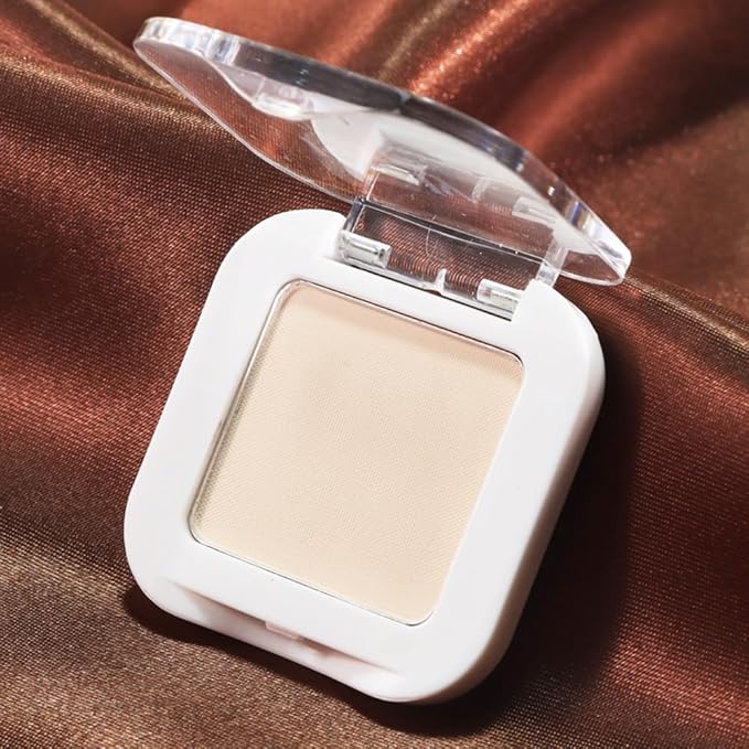 Neutral Nude Eyeshadow Palette, Light Beige Ivory White Matte Eye Shadow, Soft Blendable Natural Everyday Makeup for Mature Skin, Vegan & Cruelty-Free, Sombras para Ojos #11