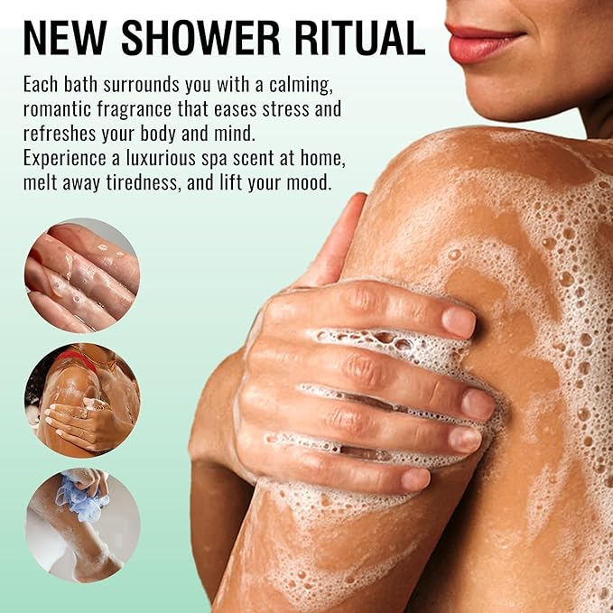 Sttes Smell Rio Shower Oil 05# (Vanilla Orchid Sandalwood) - Natural Moisturizing Body Cleanser with Sunflower, Jojoba & Macadamia Oils, Paraben & Mineral Oil Free, 155g/5.47 Oz