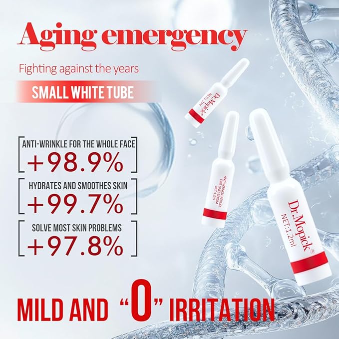 Dr.Mopick Anti-Wrinkle Essence Firming & Anti-Aging Facial Serum with Collagen Hyaluronic Acid for Smooth Skin