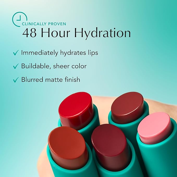 Thrive Causemetics Sheer Strength Soft Blur Lip Balm, Everyday Makeup Essential for Women, Lightweight & Creamy Lips Balm, Long Lasting Hydration, Vegan, Shade Cassandra (Blushed Rose)