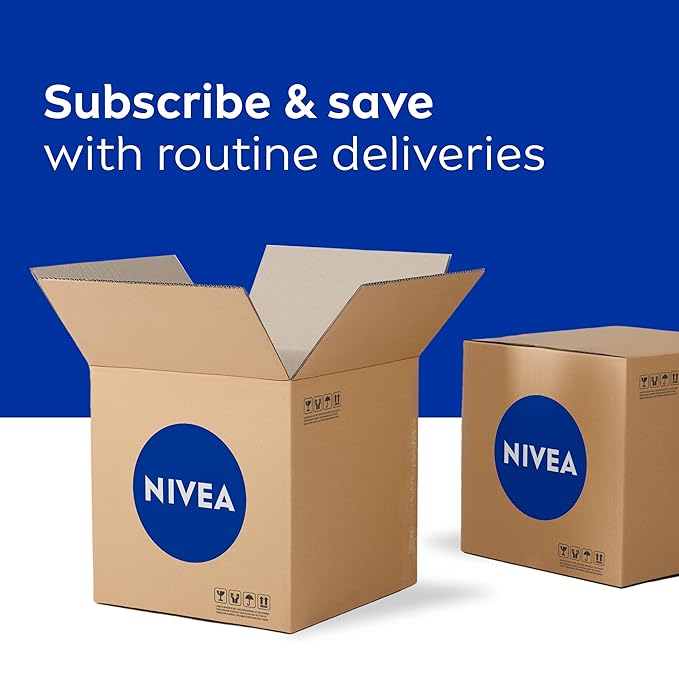 NIVEA Essentially Enriched Body Lotion for Very Dry Skin with Hyaluronic Acid, Almond Oil and Deep Nourishing Serum, 72-Hour Body Moisturizer, 16.9 Fl Oz Pump Bottle (Pack of 2)