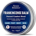 Frankincense Balm 2 fl oz - Soothing Muscle Comfort and Deep Hydration for Dry Skin with Myrrh, Calendula, Bisabolol, Rosehip & Vitamin E - Nexon Botanics