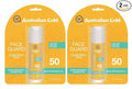 Australian Gold SPF 50+ Face Guard, 0.5 Ounce (Pack of 2)
