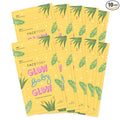FACETORY K Beauty Face Mask Skin Care - Glow Baby Glow 2-Step Sheet Mask with Niacinamide & Aloe + Calming Ampoule | Brightens, Hydrates, Glowing Skin (10 Pack)