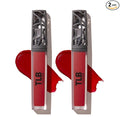 The Lip Bar - Nonstop Liquid Matte Lipstick, Hot Mama (Deep Rich Brown) - One Swipe - Long Lasting - Jojoba Oil & Vitamin E - Vegan & Cruelty Free - Makeup & Cosmetics - .24 fl oz - 2 Pack
