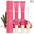 2 Pack Hair Cactus Fruit 3-in-1 Styling Cream & Taming Wand – Smooth Flyaways, Control Frizz & Define Curls | Lightweight Non-Greasy Formula, Precision Brush, Vegan & Citrus Scent Hair Care