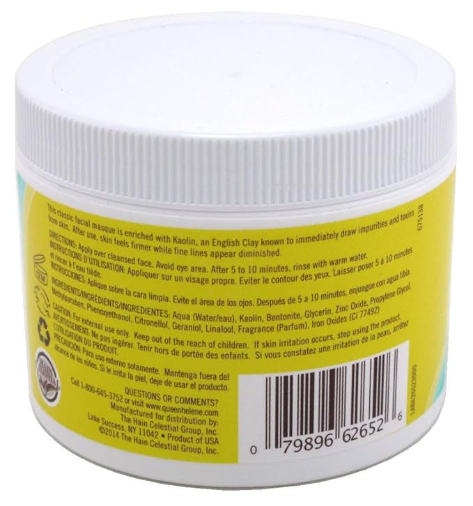 Queen Helene Masque Mud Pack 12 Ounce Jar (Pack of 2)