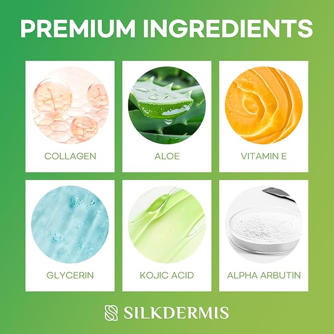 SILKDERMIS Forehead Wrinkle Patches 12Pcs, Smile Line Patches 24pcs with Aloe, Collagen, Vitamin E, Anti Wrinkle Patches, Anti Wrinkle Patches