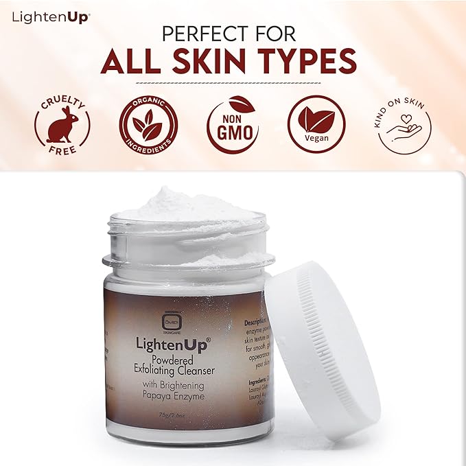 LightenUp Powdered Exfoliating Cleanser 75g