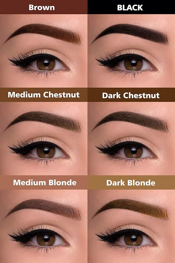 Eyebrow Henna Pack & Tinting Kit – Dark Chestnut