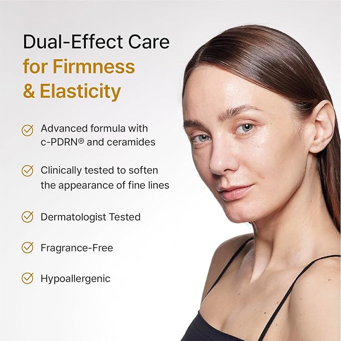 REJURAN® Dual Effect Ampoule, DOT DUAL c-PDRN® [Larger Size] - Salmon DNA Face Serum for Deep Rejuvenation, Wrinkle Care, Skin Elasticity with Visible Anti-Aging Results. Korean Skincare (1.69 fl oz)