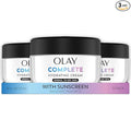 Olay Face Moisturizer Complete All Day UV Moisture Cream with Sunscreen SPF 15, Normal Skin, 2 Fl Oz (Pack of 3)