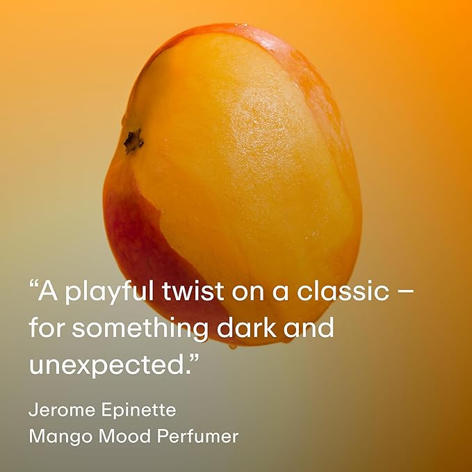PHLUR Mango Mood Body Mist, 8 Fl Oz - Hair and Body Perfume for Women, Mango, Black Currant & Pink Pepper Body Spray with Vanilla Elixir, Brown Sugar & Patchouli Fragrance