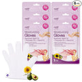 Epielle Moisturizing Hand Mask 6 Pairs, Soften with Sunflower Seed Oil & Vitamin E, Deep Moisturizing Gloves for Dry, Cracked Hands, Self Care Gifts for Women, Spa Kit, Mothers Day Gifts