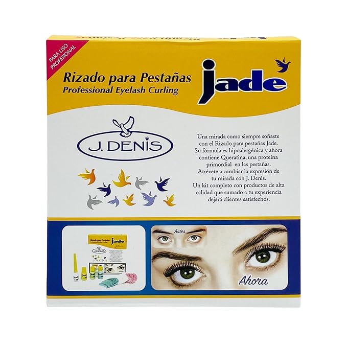 J. Denis Professional Eyebrow & Eyelash Kit – 2-Pack for Precision Brow Shaping & Lash Lifting – Achieve Perfect Brows & Lashes at Home