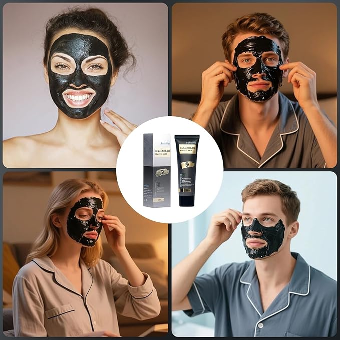 Blackhead Remover Mask – Black Head Remover for Face & Nose, Deep Pore Cleansing, Reduces Blackheads & Excess Oil, Refines Pores for All Skin Types(2.8 Ounce (Pack of 1), Aloe Vera)