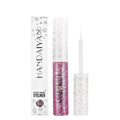 R.Y.M Silver Purple Gold Color Glitter Eyeliner Liquid,Long Lasting,Quick-drying,Waterproof, Shimmer Silver Glitter Eyeliner Eyeshadow for Party Festival Makeup (10#, 0.5 Ounce (Pack of 1))