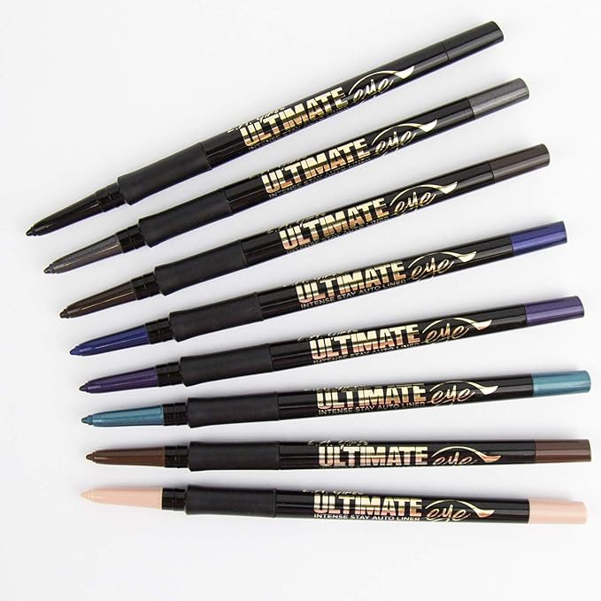 L.A. Girl Ultimate Intense Stay Auto Eyeliner, Deepest Brown GP323