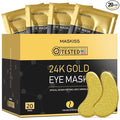 Maskiss 24k Gold Under Eye Patches (20 Pairs), eye mask, Collagen Skin Care Products, Eye Patches for Puffy Eyes, eye masks for dark circles and puffiness