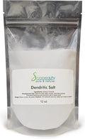 Soapeauty Dendritic Salt | Premium Fine Grain Bath and Body Salt for Scrubs, Exfoliants, and Milk Baths | High Absorption for Fragrance Oils and Essential Oils | 12 oz