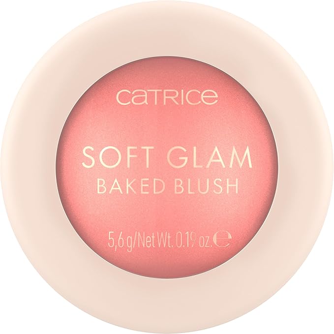 Catrice Soft Glam Baked Blush | Luminous, Lightweight Powder for Buildable Color | Vegan & Cruelty Free (010 | On Cloud Pink)