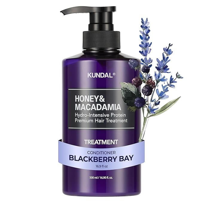 KUNDAL Honey&Macadamia Hydro-Intensive Protein Premium Nature Hair Treatment(Blackberry Bay) 500ml