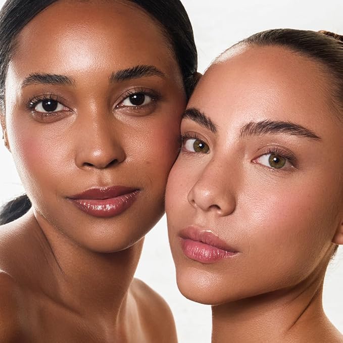 Palladio Skin Tint with Aloe, Niacinamide and Hyaluronic Acid, Sheer to Medium Coverage, Glowy Finish, Brightening and Blurring Lightweight Foundation Makeup (Fair Porcelain)