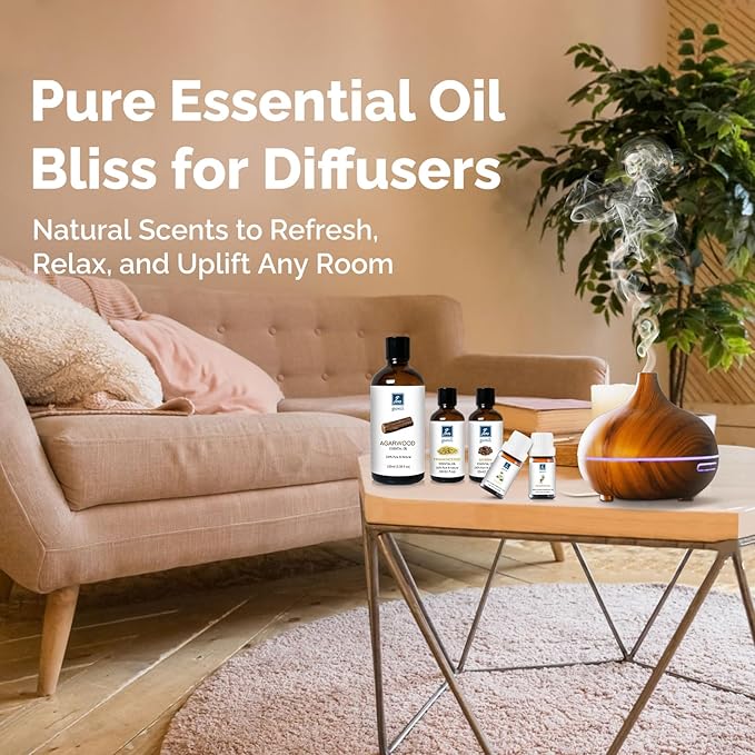 GM Gumili Rose Essential Oil for Face, Hair, Body, Skin, Aromatherapy, Essential Oils Diffuser, DIY Blends - 1 Oz