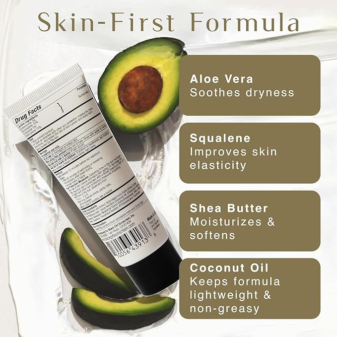 Black Girl Sunscreen Make it Matte SPF 45 Gel Sunscreen for Face - SPF 45, Sun Protection & Skin Care, Travel Size, Water Resistant, Wear Under Makeup, No White Cast for Melanin Rich Skin - 1.7 fl oz
