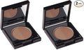 Arches & Halos Duo Luxury Brow Powder - Warm Brown for Women - 0.088 oz Eyebrow (Pack of 2)