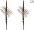 JOAH Dual-Ended Eyebrow Pencil - Brow Down To Me Ultra-FIne Tip Precision Brow Pencil with Built-In Spoolie Brush for Flawless Brows, Smudge-Proof, Water-Resistant, Cool Taupe (Pack of 2)