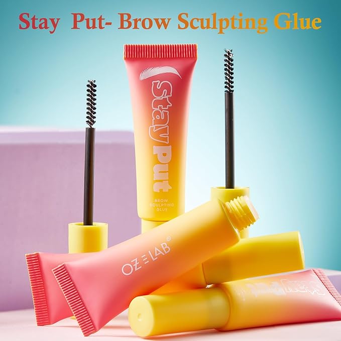 24H Long Lasting Eyebrow Gel for Fluffy or Laminated Brows